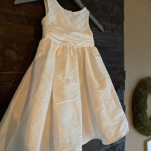 Formal Raw Silk (flower girl) Dress size 1-2